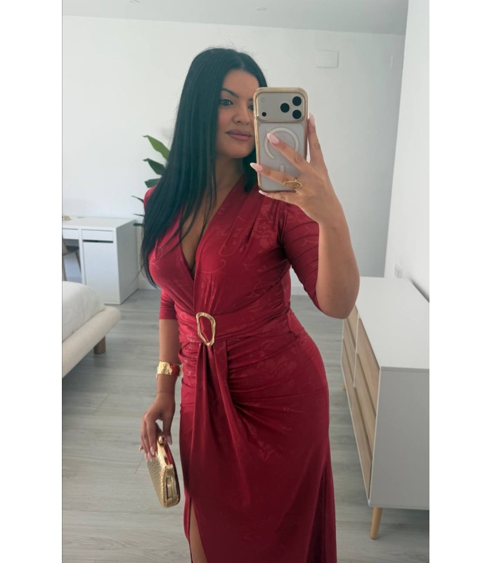 Vestido Fatema rojo