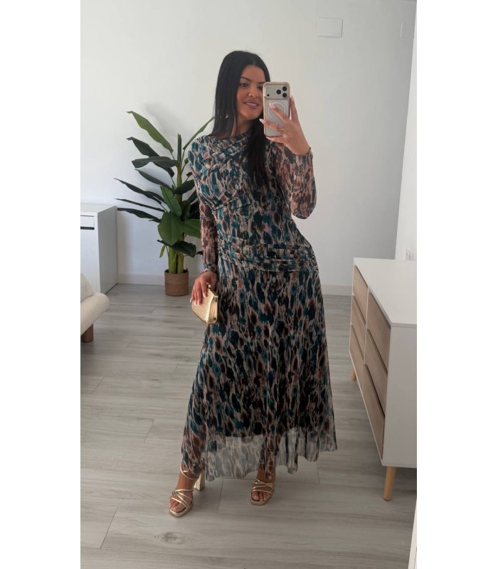 Vestido Lorena azul