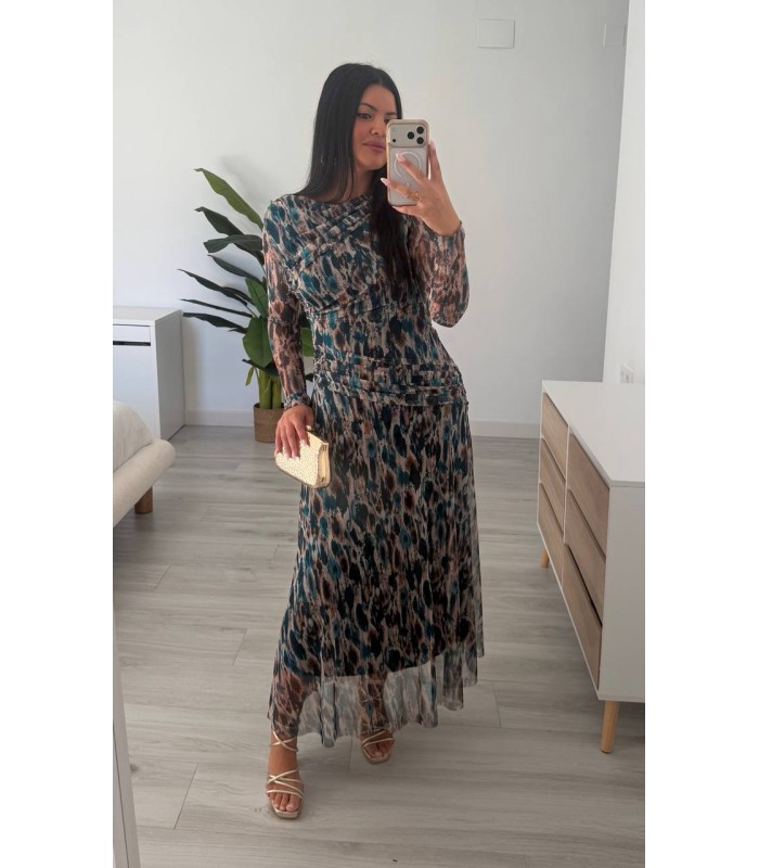 Vestido Lorena azul