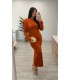 Vestido Samira cazuela