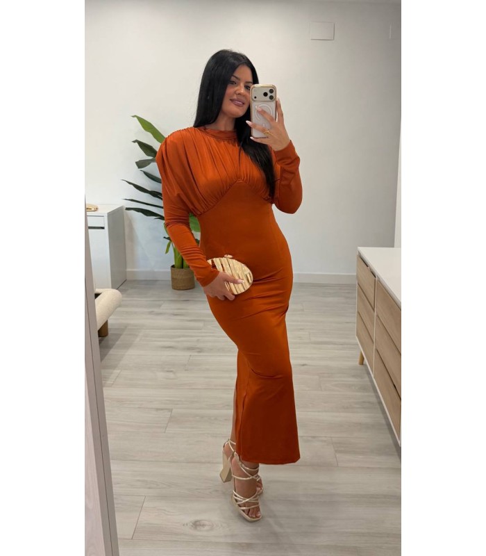 Vestido Samira cazuela