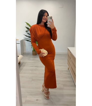 Vestido Samira cazuela