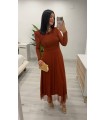 Vestido Julia cazuela