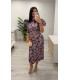 Vestido Camila petroleo