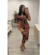 Vestido Nisea vino crudo