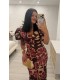 Vestido Nisea vino crudo