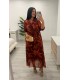 Vestido Luna cazuela