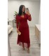 Vestido Catalina rojo