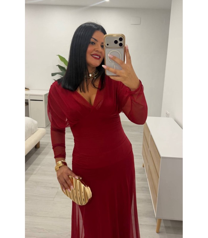 Vestido Catalina rojo