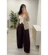Pantalón ZR burdeos