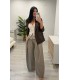 Chaqueta basic vestir camel marrón