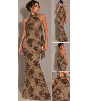 Vestido largo Tresa
