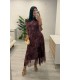 Vestido Tina buganvilla