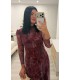 Vestido Tina buganvilla