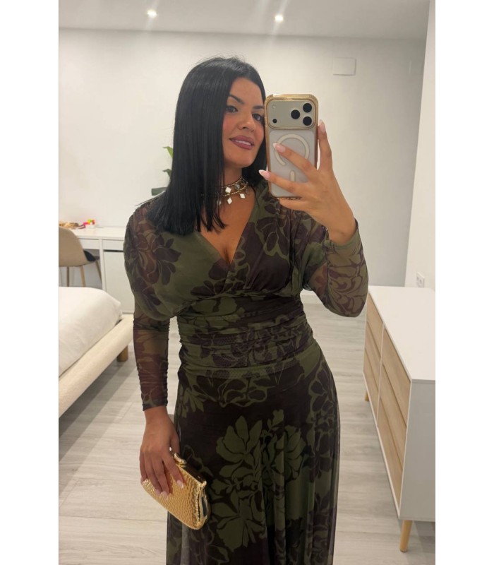 Vestido Thalia verde