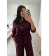 Conjunto chaqueta botones dorados