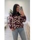 Jersey animal print berenjena