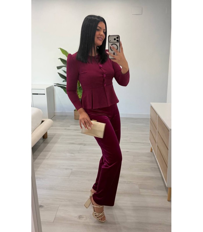 Conjunto terciopelo Natasha