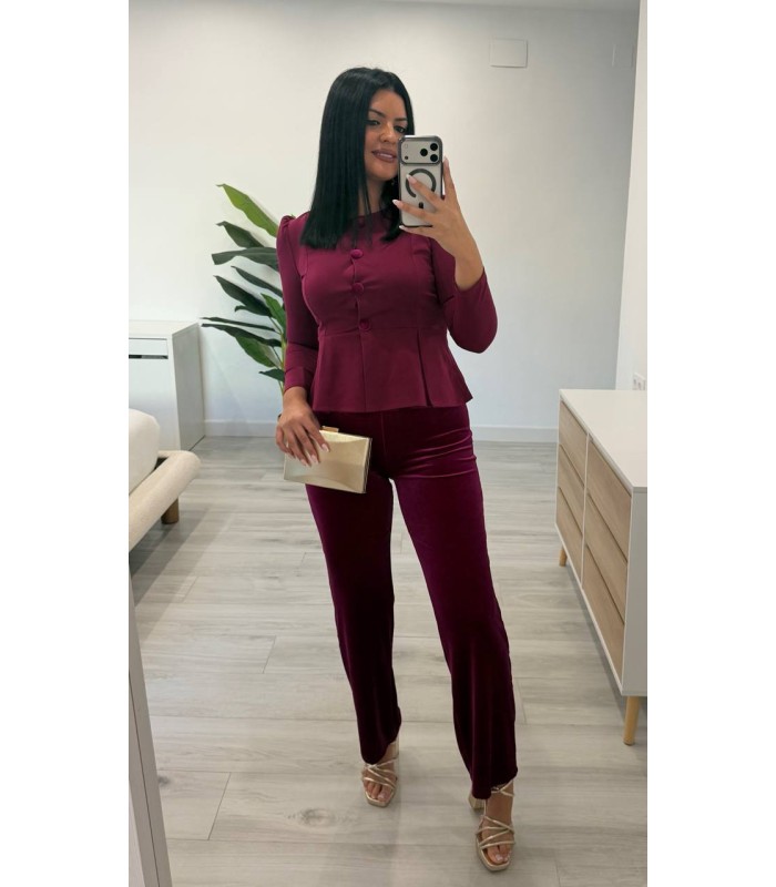 Conjunto terciopelo Natasha