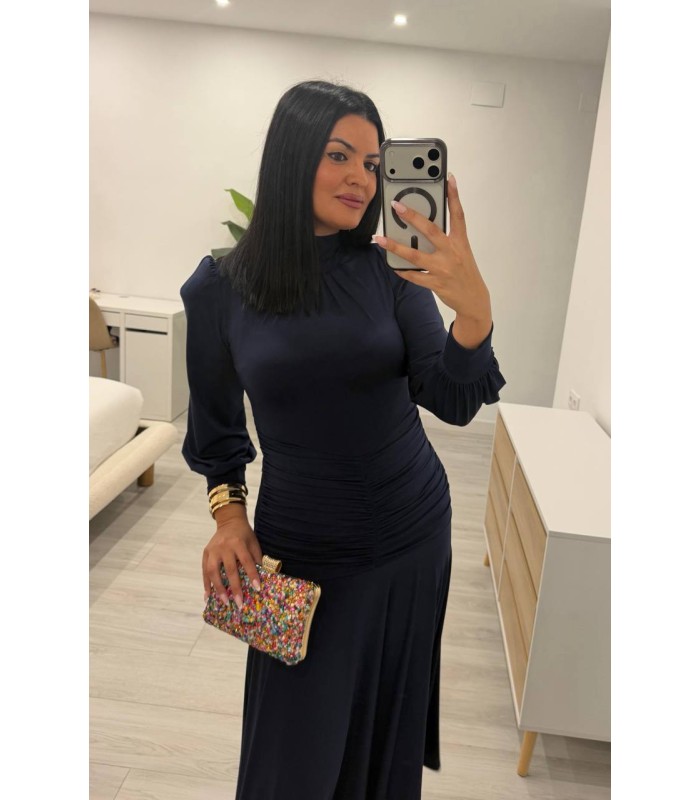 Vestido Lisa marino