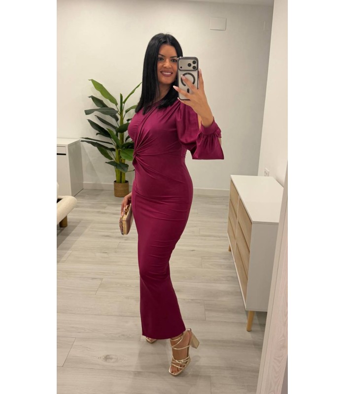 Vestido Melisa buganvilla