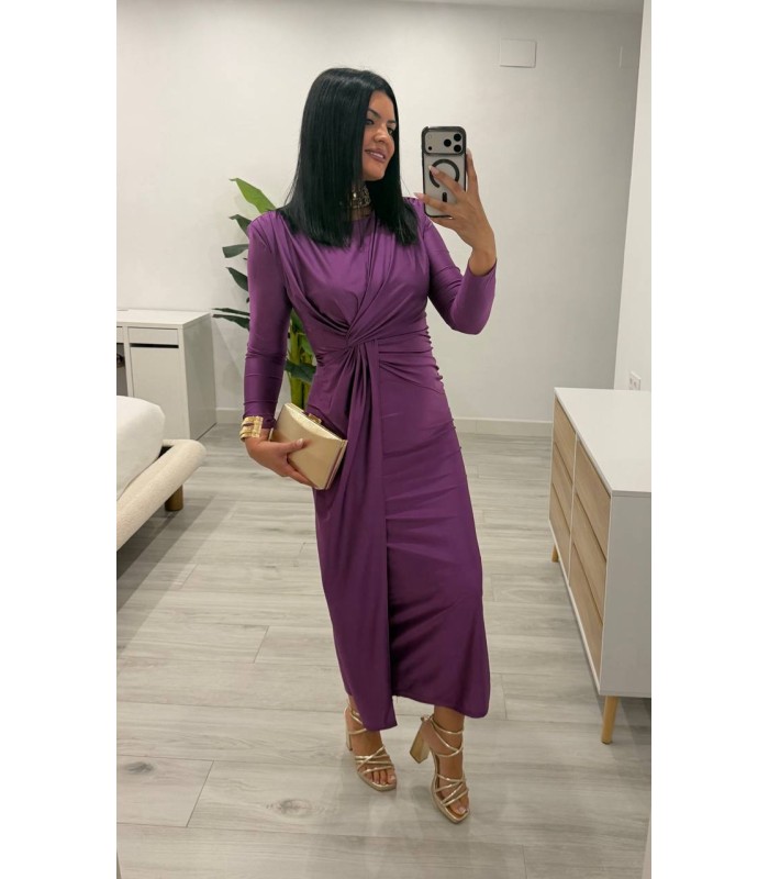Vestido Damira lila