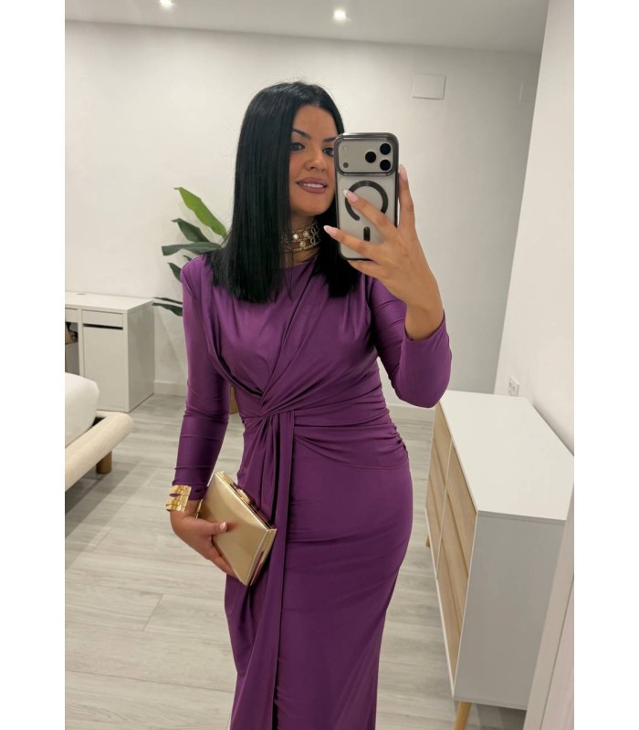 Vestido Damira lila