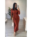 Vestido Damira cazuela