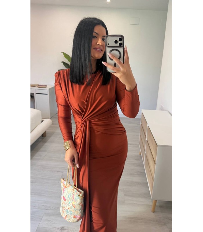 Vestido Damira cazuela