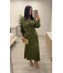 Vestido cachemir verde