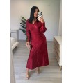 Vestido cachemir rojo