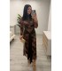 Vestido Griselda marrón