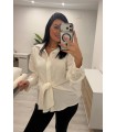Camisa blanca lazada