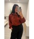 Camisa satén lazada cazuela