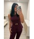 Conjunto con cinturón Zara