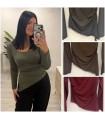 Camiseta licra encaje
