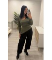 Pantalón vestir sin elastico abajo
