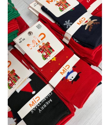 Pack 3 calcetines Navidad hombre