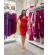 Vestido Noelia rojo