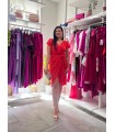 Vestido Celia rojo