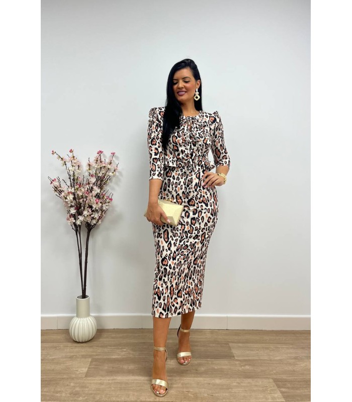 Conjunto Lazana camel