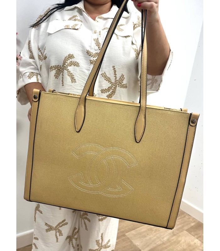 Bolso Chanel camel