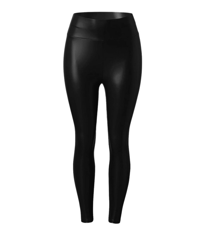 Legging poli piel negra