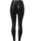 Legging poli piel negra