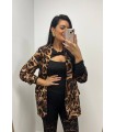 Blazer animal print