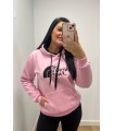 Sudadera NF rosa