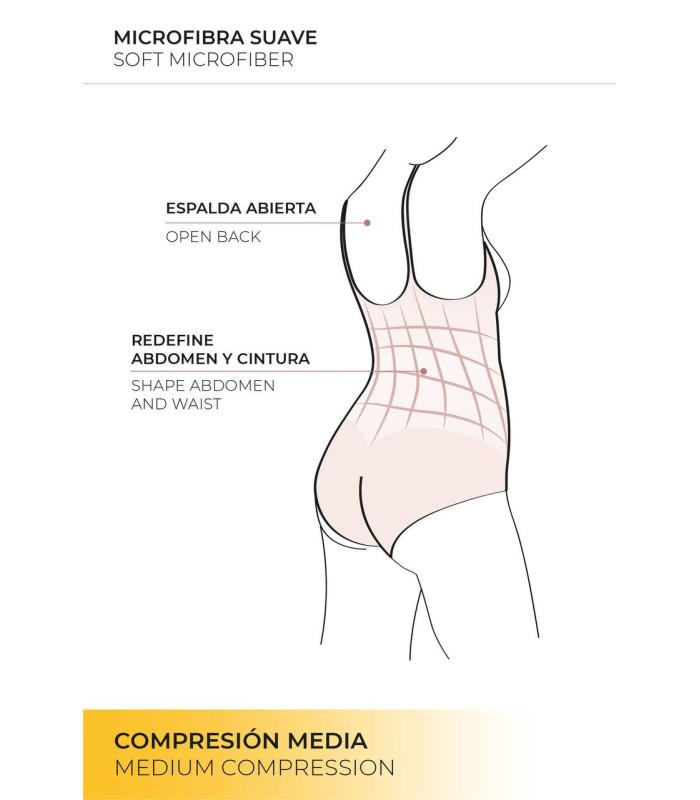 Faja reductora body visón