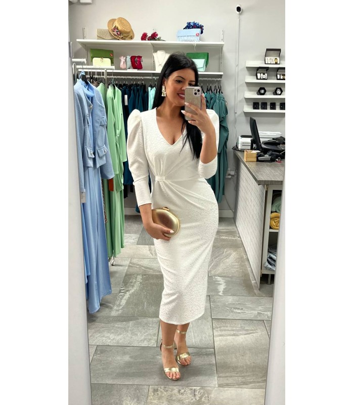 Vestido blanco Caila