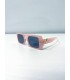 Gafas V rosa