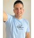 Camiseta CK celeste